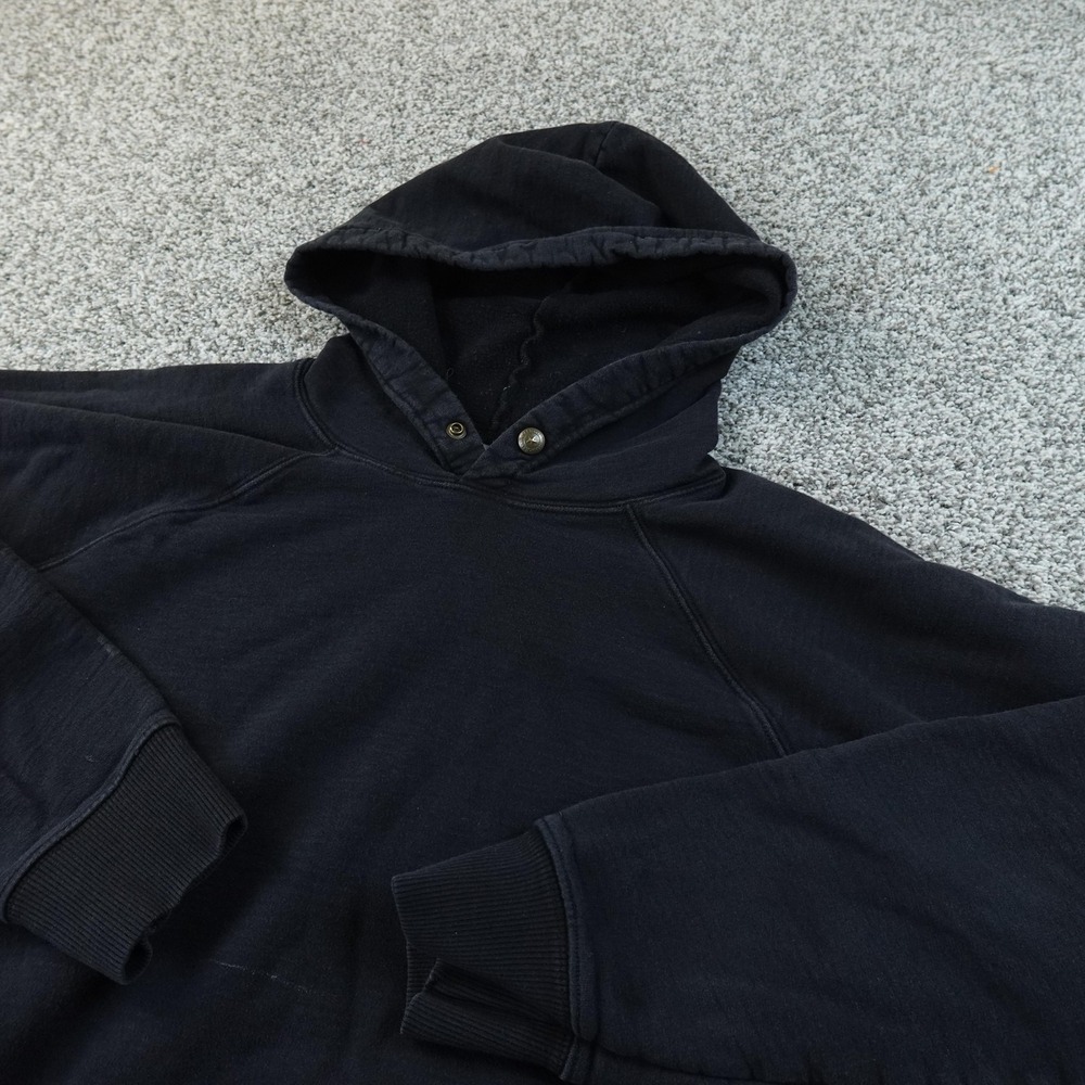 Schaefer Outfitter Hoodie Mens M Black Western Pullover Sweatshirt Workwear Top